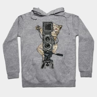 Catographer Cat Photographer Hoodie